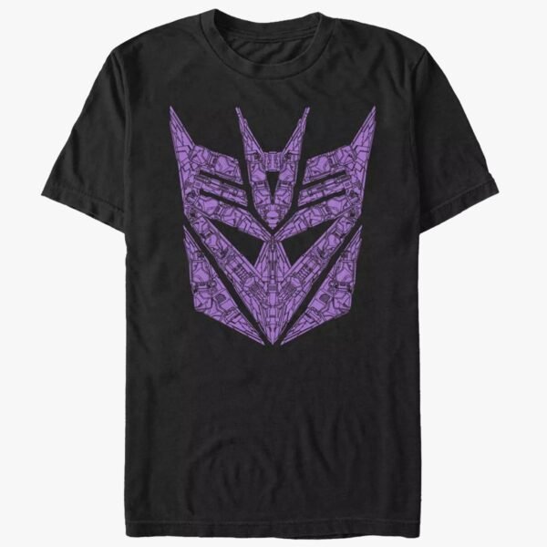 Camiseta de hombre con el símbolo de los Decepticons y los detalles de Transformers - Imagen 4