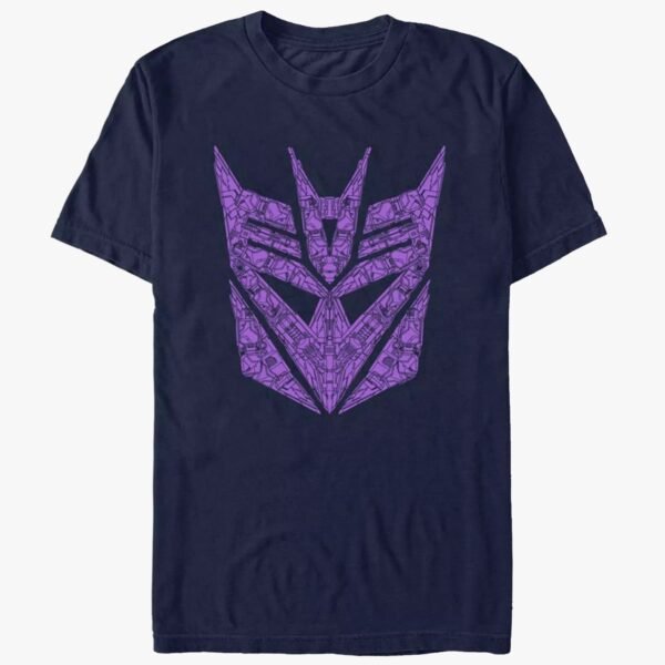 Camiseta de hombre con el símbolo de los Decepticons y los detalles de Transformers - Imagen 3