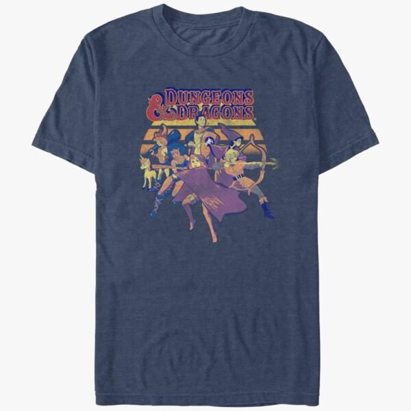 Camiseta retro de Dungeons & Dragons para hombre - Imagen 4
