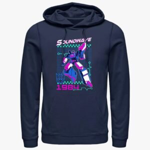 Sudadera con capucha de polar retro de Transformers Soundwave