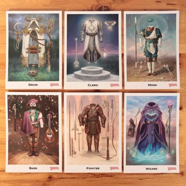 Conjunto clásico de monedas y cartas de Dungeons & Dragons - Imagen 4