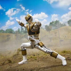 Mighty Morphin Power Rangers Deluxe Ola 01 - Ranger Blanco
